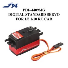 JX Servo 9KG Coreless Ingranaggio in Metallo Basso Profilo Servo Digitale per 1/8 1/10 RC Auto