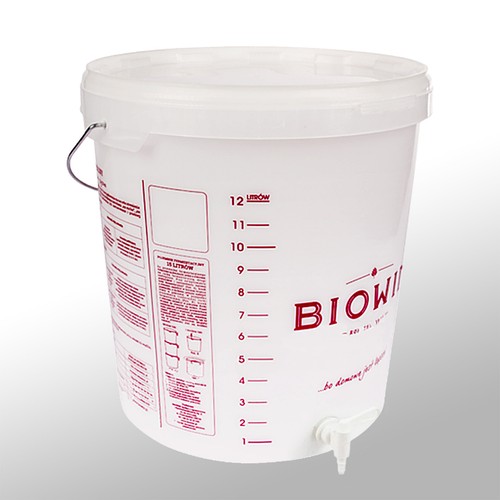 Vaso secchio fermentazione - vaso,
