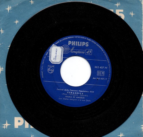 Wilma angelis raro disco - de, 45