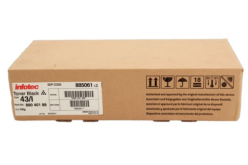 Infotec 885061 bottiglia toner - infotec,