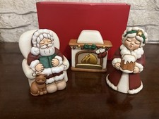 Thun Set Babbo e Mamma Natale Con Camino della thun.