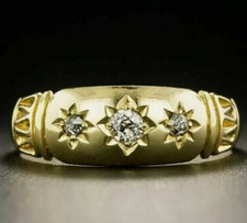 Anello uomo tre pietre per uso