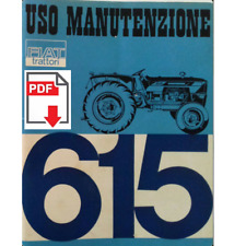 Trattore FIAT OM 615 Automatic Manuale uso manutenzione Libretto istruzioni ITA