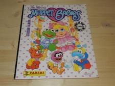 ALBUM FIGURINE PANINI MUPPET BABIES DEL 1988 ED TEDESCA CON ALLEGATI