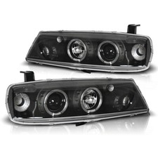 Fari Angel Eyes LED Nero per