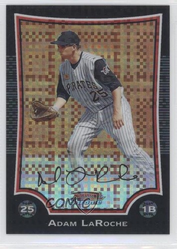 2009 bowman chrome fractor - bowman, x-fractor