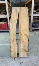 Coppia di tavole di legno di