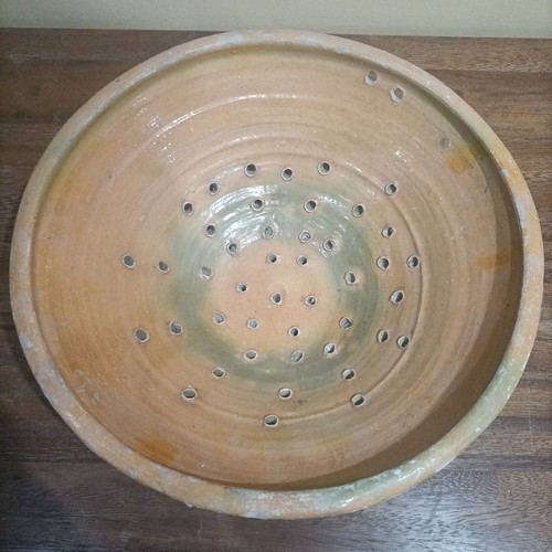Scolapasta antico ceramica - scolapasta,