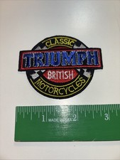 🔥 Triumph Moto Ricamato