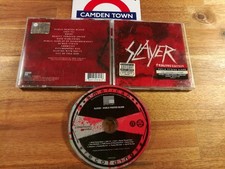 Slayer - World Painted Blood Hype Sticker Cd Eccellente