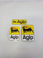Adesivo agip vintage vari - agip,