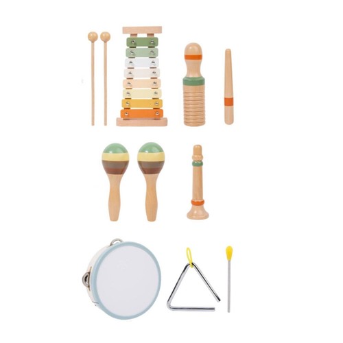 Pezzi set musicale legno - 6,