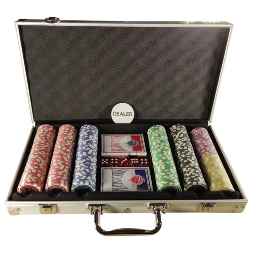Chips poker set - da,
