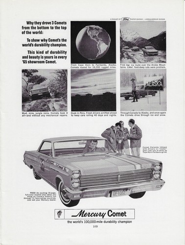 1965 mercury comet cape - mercury,