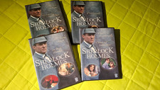 N. 7 film in DVD Sherlock Holmes raccolta di 4 DVD originali con audio italiano