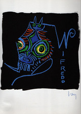 WIFREDO LAM  "Lettera W"