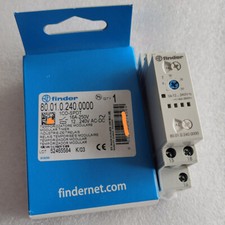 1Pz FINDER 80.01.0.240.0000 Relè temporizzatore modulare 16A 250V