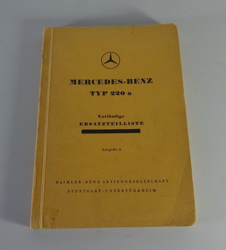 Vorläufiger catalogo ricambi - vorläufiger,