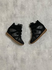 Sneakers alte vintage Y2K donna stile Isabel Marant con zeppa taglia EU 38