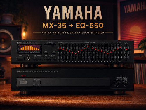 Yamaha eq 550 - mx-35, eq-550