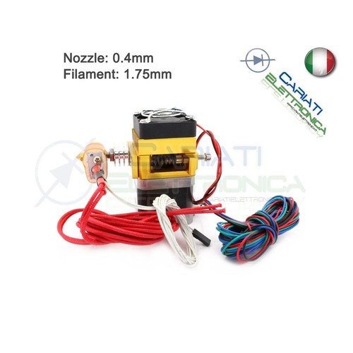 Mk8 estrusore 4mm nozzle - mk8,