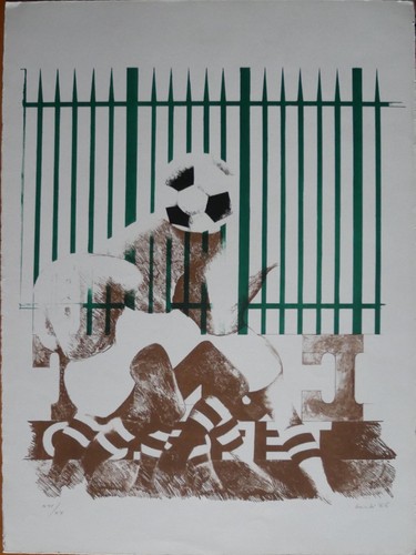 Dino boschi litografia - dino, uno