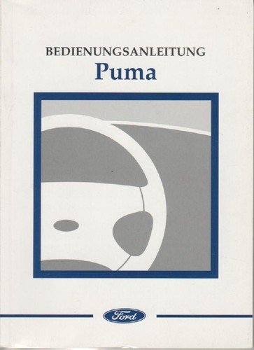 Ford puma manuale - manuale, uso