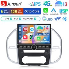 Autoradio DAB+ 10.6" Android 14 6+128G per Benz Vito W447 14-2024 GPS Navi 4G DSP