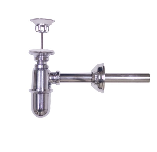 Sifone ottone cromato a - ottone,