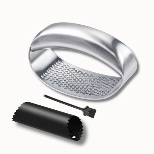 Schiaccia aglio acciaio inox - aglio,