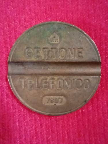 Gettone telefonico 7807 - gettone,