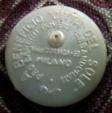 Gettone citta DEL SOLE PRO BAMBINI POVERI ABBANDONATI  MILANO 193050 PLASTICA