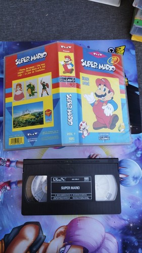 Vhs super mario video - vhs, k7