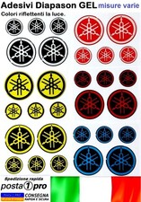 2 Adesivi YAMAHA DIAPASON