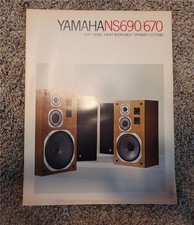brochure altoparlanti Yamaha