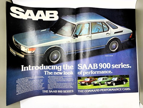 Pubblicità saab 900 - saab, turbo
