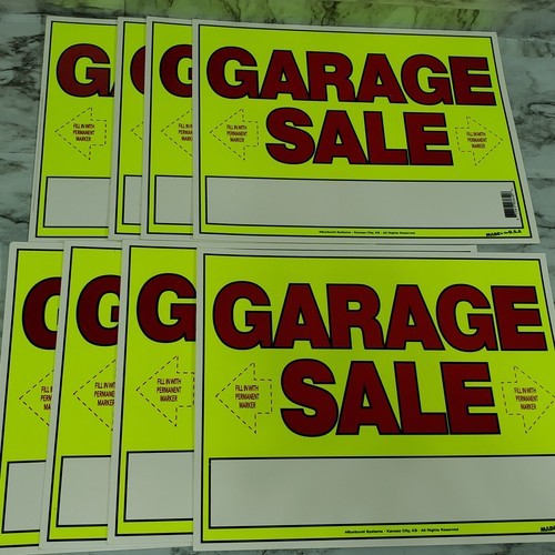 Insegna vendita garage - insegna,