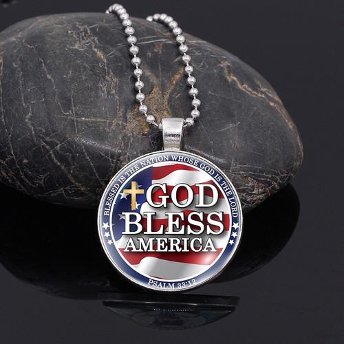 Collana uomo dio benedica - dio,