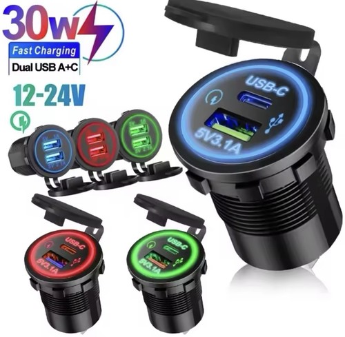 Presa usb accendi - presa, c