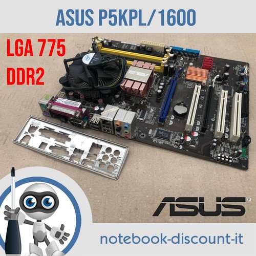 Asus motherboard p5kpl 1600 - motherboard, p5kpl/1600