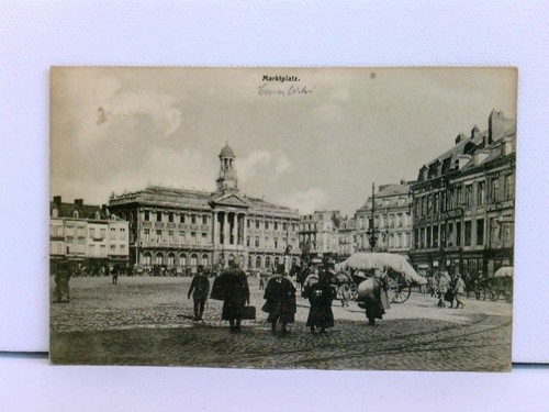 Cartolina cambrai piazza del - cartolina,