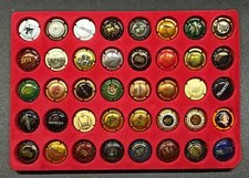 Lotto 40 Capsule di Spumante / Capsules Champagne NO DOPPI Ruinart Cinzano Ecc.