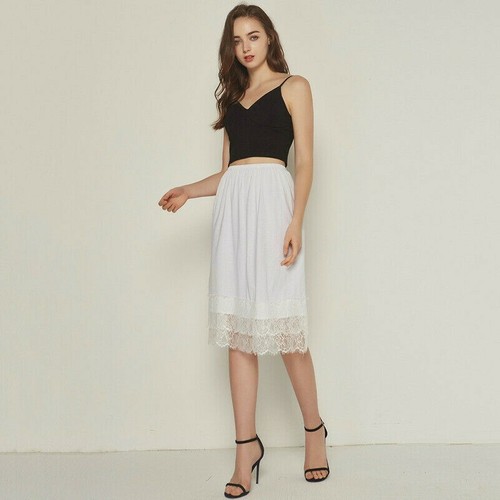 Donna pizzo bordo cotone - pizzo,