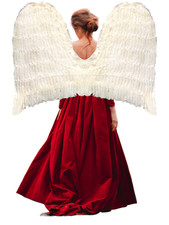 Grande Piuma Bianca Halloween