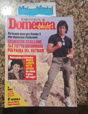 Domenica del corriere 48 1987-Sylvester Stallone-Marisa Laurito-Bjorn Borg-