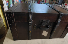 Baule vintage in legno con