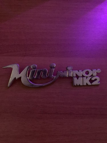 Targhetta mini minor mk2 - targhetta,
