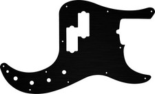 WD Battipenna Personalizzato per Fender American Deluxe 21 Fret Precision Bass #27 Sim...