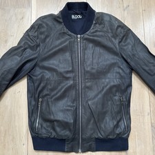 Blood Brother, bomber uomo blu