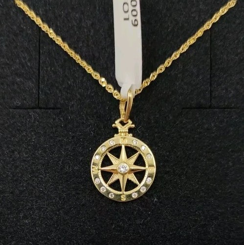 Pendente catena oro 18k - e, 750
